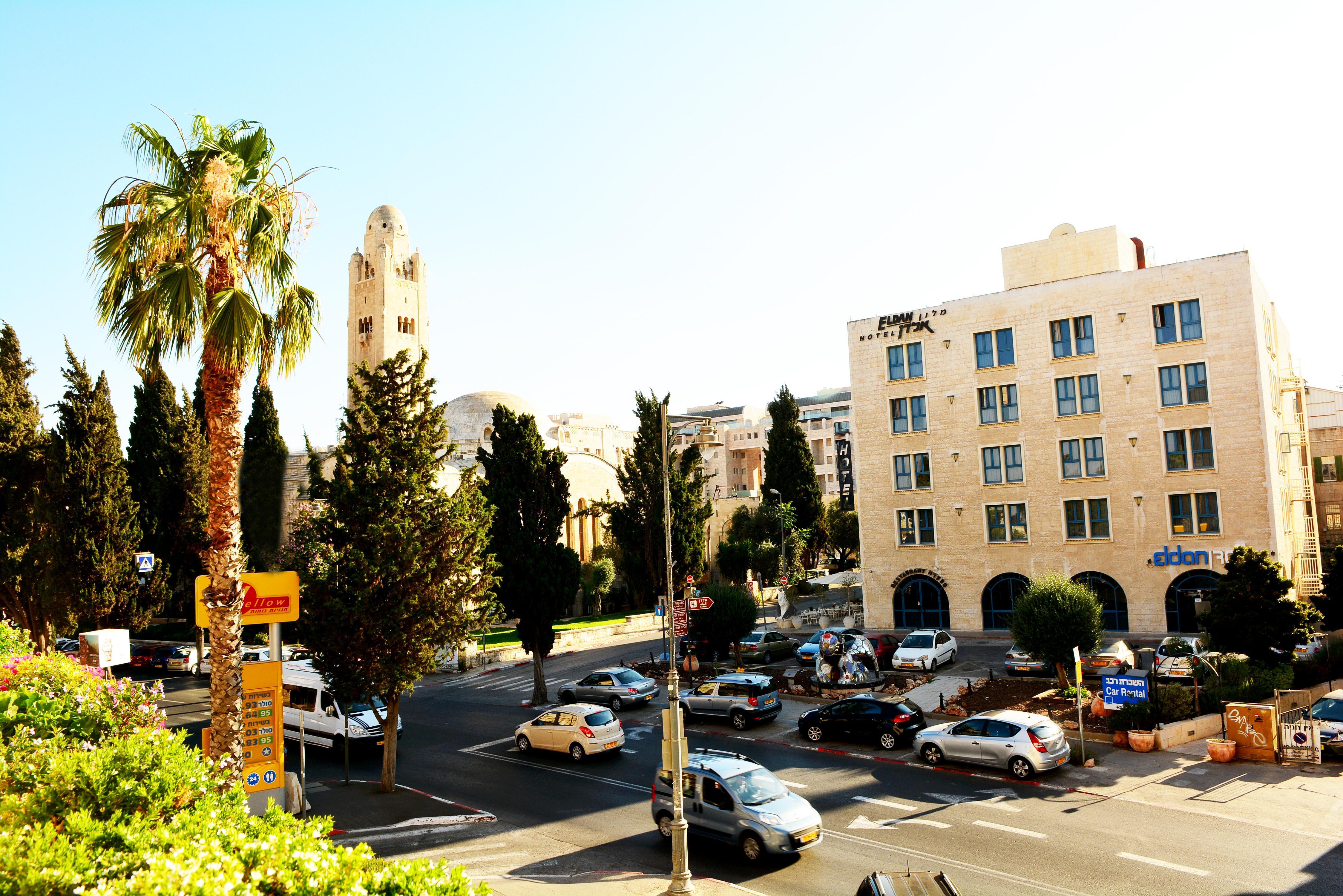 Eldan Hotel Jerusalén Exterior foto