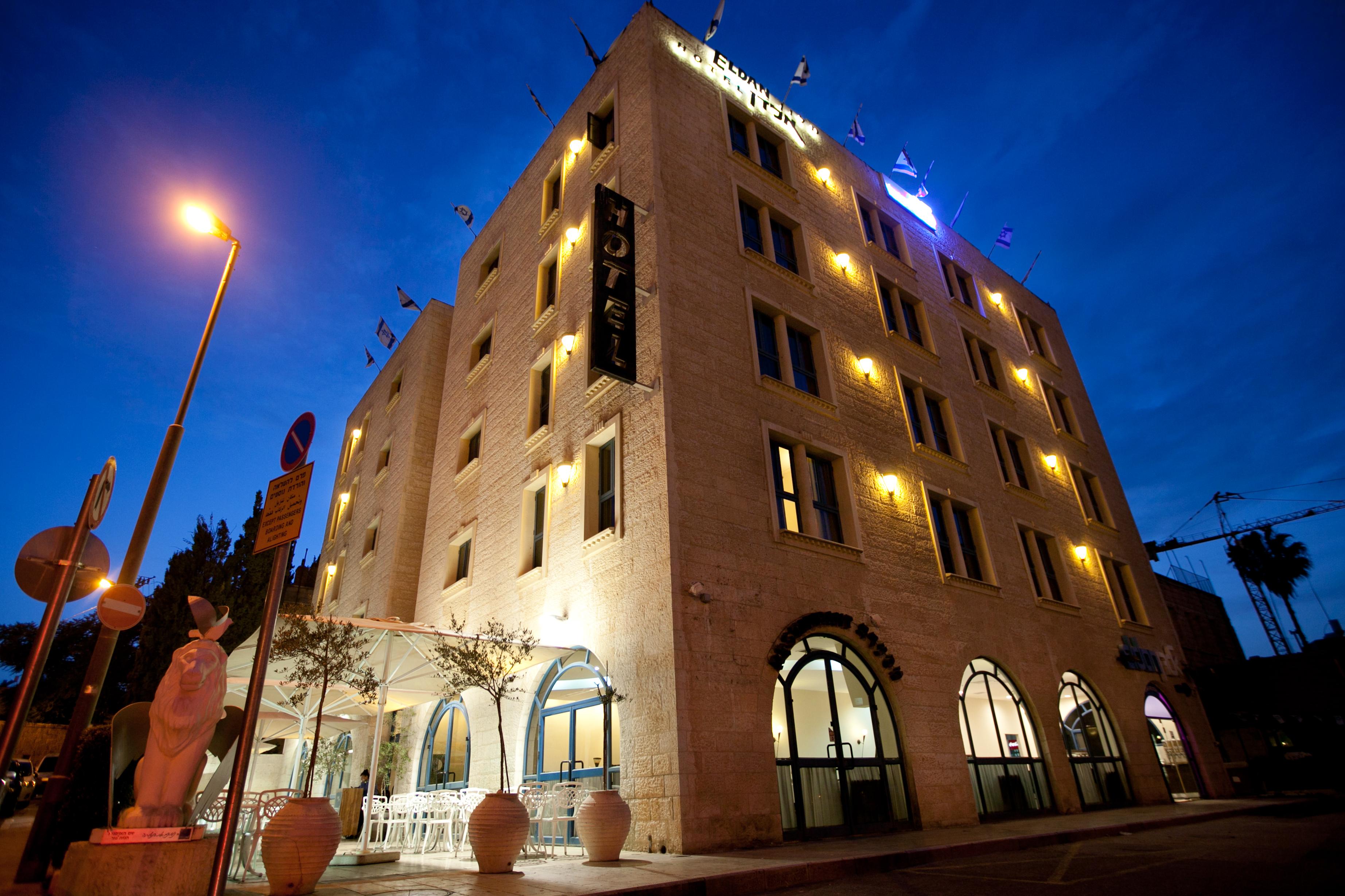 Eldan Hotel Jerusalén Exterior foto