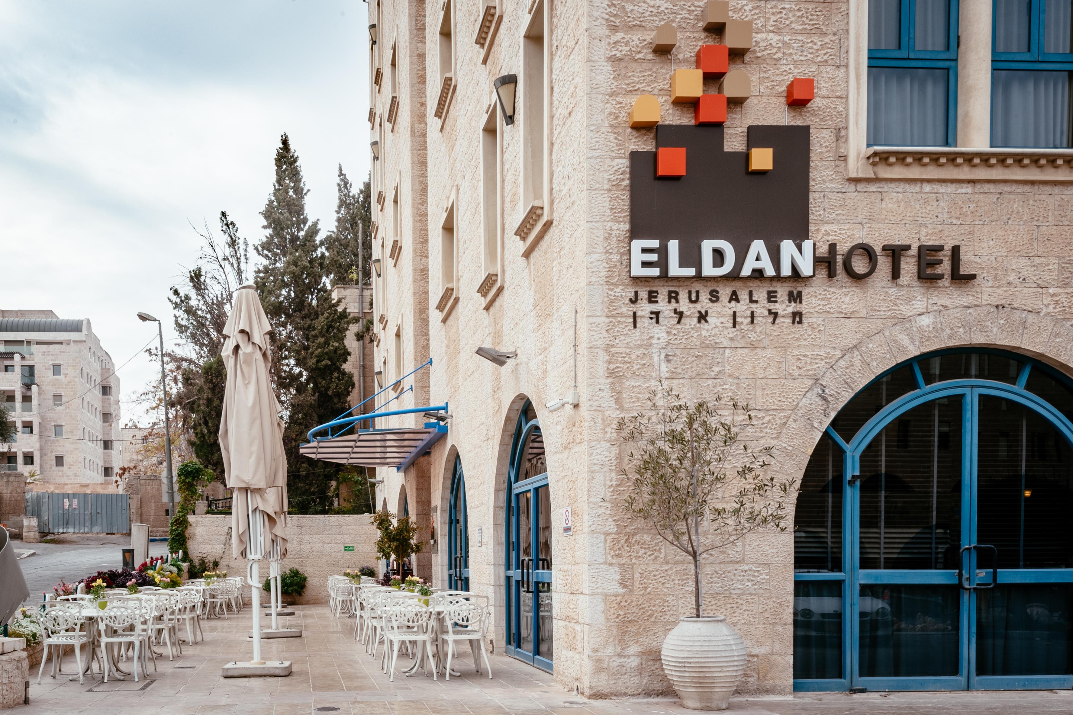 Eldan Hotel Jerusalén Exterior foto