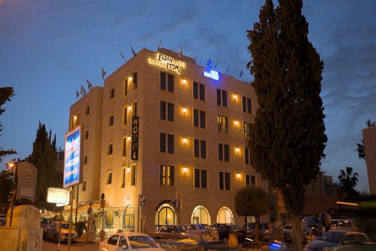 Eldan Hotel Jerusalén Exterior foto